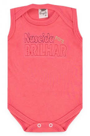 body coral brilhar menina