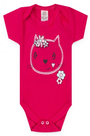 body pink gato menina